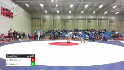 222 lbs Consi Of 16 #2 - Andy Rodriguez, Lompoc vs Devin Alarcon, Clovis North