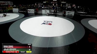 56 lbs Quarterfinal - Adlan Afaunov, Elk Grove Wrestling Academy vs Noah Perez, MatTime Wrestling