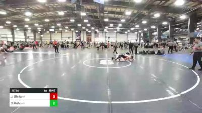 127 lbs Consi Of 8 #1 - Joseph Uhrig, NY vs Dustin Kohn, VA