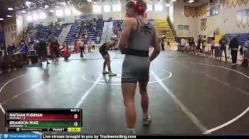 152 lbs Quarterfinals (8 Team) - Brandon Ruiz, Hernando vs Nathan Furman, Palm Bay