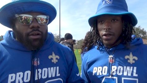 Mark Ingram and Alvin Kamara Are The Life Of The Pro Bowl Party