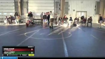 60 lbs Round 6 (8 Team) - Knox Stamp, All American vs Adam Gordy, Terps Xtreme
