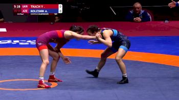 59 kg Semifinal - Yuliia Tkach, UKR vs Alyona Kolesnik, AZE