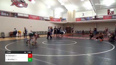 177 lbs Final - Wayne Stinson, NB vs Luke Brantley, WO