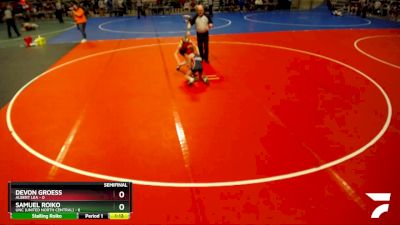 95 lbs Semis (4 Team) - Devon Groess, Albert Lea vs Samuel Roiko, UNC (United North Central)