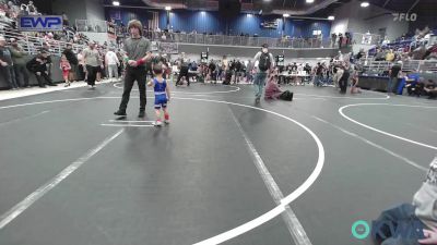 37 lbs Consolation - Everett Long, Pryor Elementary Wrestling vs Liam Williams, Wagoner Heat