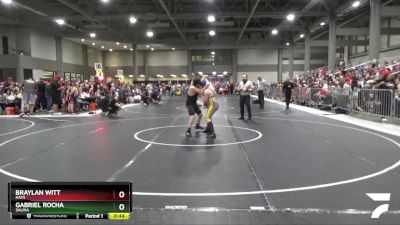 130 lbs Cons. Round 1 - Gabriel Rocha, Salina vs Braylan Witt, Hays