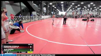 100 lbs Rd# 8- 12:30pm Saturday Final Pool - Donovan Symalla, Agression Legionaries vs Alex Baden, Team Ohio