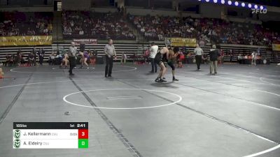 165 lbs Consi Of 32 #2 - Jack Kellermann, Colorado State vs Ali Eldeiry, Colorado State