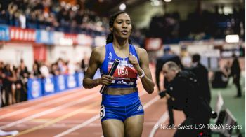 Ajee' Wilson splits 1:58 to anchor 4x800m WR