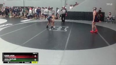 126 lbs Champ. Round 1 - Dion Butler, Blackman vs Kade Leon, Teurlings Catholic