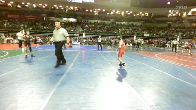 85 lbs Round Of 32 - Beau Siljanoski, Olympic vs Jacob Miller, Old Bridge