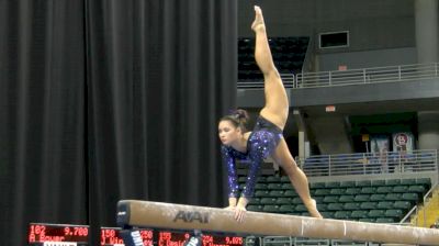 Sarah Finnegan - Beam (9.975), LSU - GymQuarters Invitational (NCAA)