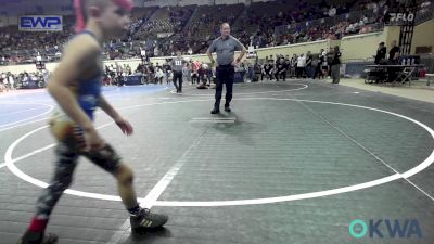 64 lbs Consi Of 16 #2 - Grady Zinter, Owasso Takedown Club vs Waylon Bryant, Blackwell Wrestling Club