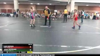 67 lbs Round 1 (6 Team) - Liam Reeves, Steel Valley vs John Woodard, Haywood Elite