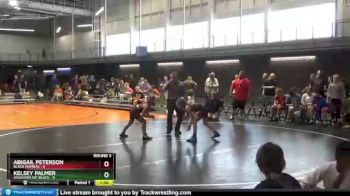 62 lbs Round 3 (10 Team) - Abigail Peterson, Black Mambas vs Kelsey Palmer, Assassins WC Black