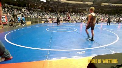 75 lbs Semifinal - Oz Bellamy, Force Elite vs Talon Peterpaul, BullTrained