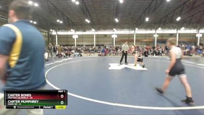 100 lbs Round 3 (3 Team) - Carter Bones, Fighting Squirrels vs Carter Mumphrey, Hawk WC