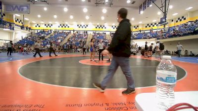 200 lbs Rr Rnd 2 - Jannetta Grant, Pryor Tigers Wrestling vs Rosalie Kirkpatrick, Tulsa Blue T Panthers