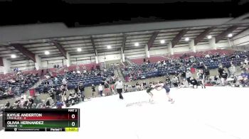 75 lbs Round 5 (6 Team) - Kaylie Anderton, Utah Black vs Olivia Hernandez, Oregon