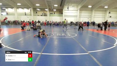 66 lbs Round Of 16 - Kolton Gates, Iron Faith WC vs Xander Diaz, Southington