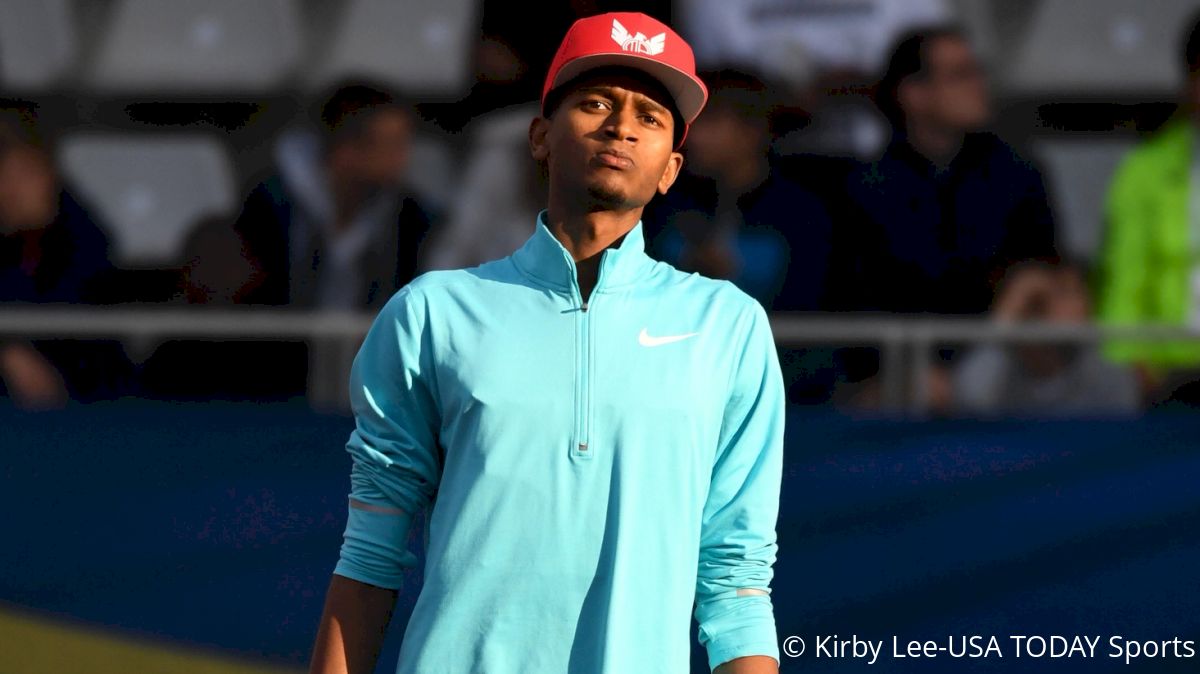 Mutaz Essa Barshim On Fire Entering The 2018 AIT International Grand Prix