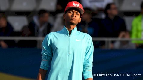 Mutaz Essa Barshim On Fire Entering The 2018 AIT International Grand Prix