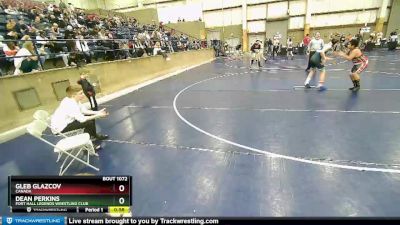 135 lbs Champ. Round 1 - Dean Perkins, Fort Hall Legends Wrestling Club vs Gleb Glazcov, Canada