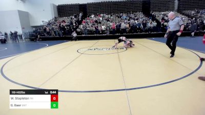 118-HS2 lbs Final - William Stapleton, Triumph Trained vs Gabriel Baer, Grit Mat Club