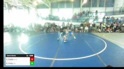 78 lbs Consolation - Easton Coats, Bear Cave vs Eddie Fong, Tbd