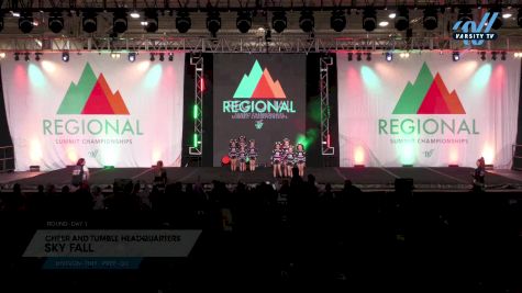 Cheer and Tumble Headquarters - Sky Fall [2024 L1.1 Tiny - PREP - D2 Day 1] 2024 The Midwest Regional Summit