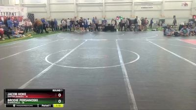 175 lbs Round 1 (10 Team) - Jacob Hoke, Dayton Bandits vs Brodie Persanoski, Barnesville