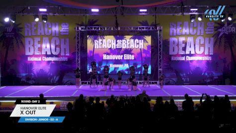 Hanover Elite - X Out [2024 L2 Junior - D2 - A Day 2] 2024 ACDA Reach the Beach Cheer Grand Nationals