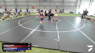 106 lbs Placement Matches (8 Team) - Aiden Nelmes, Team Oregon vs Carter Kendrick, South Dakota Blue