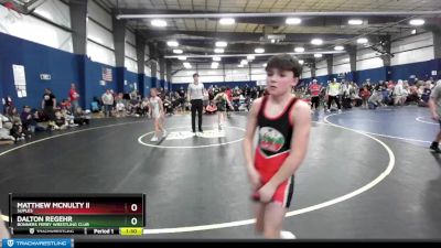 80 lbs 1st Place Match - Matthew McNulty Ii, Suples vs Dalton Regehr, Bonners Ferry Wrestling Club