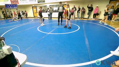 98 lbs Rr Rnd 2 - Birdie Wieden, Coweta Tiger Wrestling vs Addison Willis, Wagoner Takedown Club