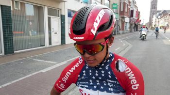 Coryn Rivera Banged Up, But Ready For Flanders