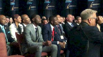 Michael Norman's Bowerman Award Reaction And Acceptance Speech