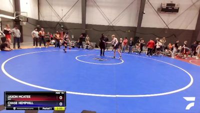 126 lbs Cons. Round 5 - Jaxon McAtee, WA vs Chase Hemphill, OR