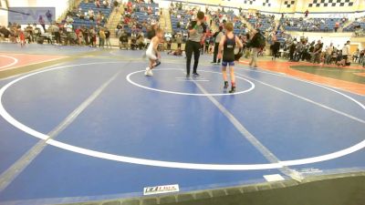 55 lbs Rr Rnd 1 - Jace Shell, Rollers Academy Of Wrestling vs Chance Peters, Claremore Wrestling Club