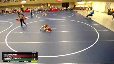 84 lbs Round 3 (4 Team) - Barrett Doherty, Zimmerman vs Reed Budach, NRHEG