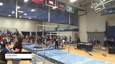 Ayako Maeda - Bars, Springfield - 2022 NCGA Championships