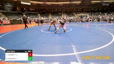 125 lbs Consolation - Loyalty Lockett, Cowboy Wrestling Club vs Kelley Enterline, Bad Karma