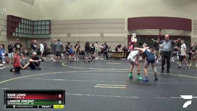 101 lbs Finals (8 Team) - Landon Vincent, Untouchables White vs Kane Lewis, Team Illinois