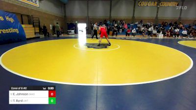 288 lbs Consi Of 8 #2 - Emilio Johnson, Oakdale vs Takoa Byrd, Layton (UT)