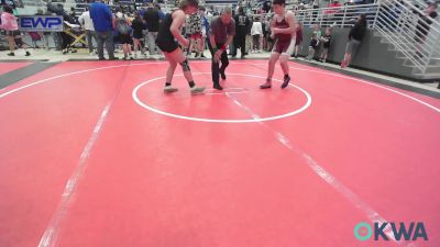 160 lbs Semifinal - Kash Kirby, Blackwell Wrestling Club vs Racyn Mayo, Tonkawa Takedown Club