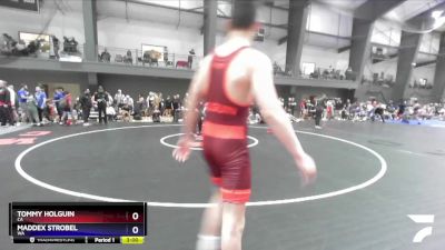 150 lbs Champ. Round 2 - Tommy Holguin, CA vs Maddex Strobel, WA