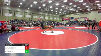 162 lbs Consi Of 16 #1 - Alexis Iturbide, Santa Maria vs Francisco Cortez, Mc Lane