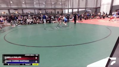 190 lbs Cons. Semi - Isabella Phillips, WA vs Ariana Cavero-Santiago, WA