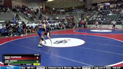 6A 132 lbs Semifinal - Isaac Chapracki, Rogers vs Joey Woody, Fayetteville